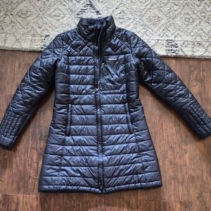 Patagonia Women's Radalie Navy Puffer Coat